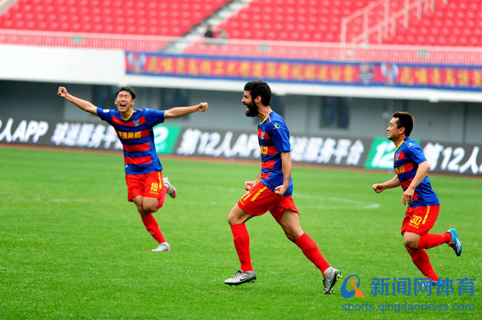 青岛黄海队豪取胜利，晋级半决赛